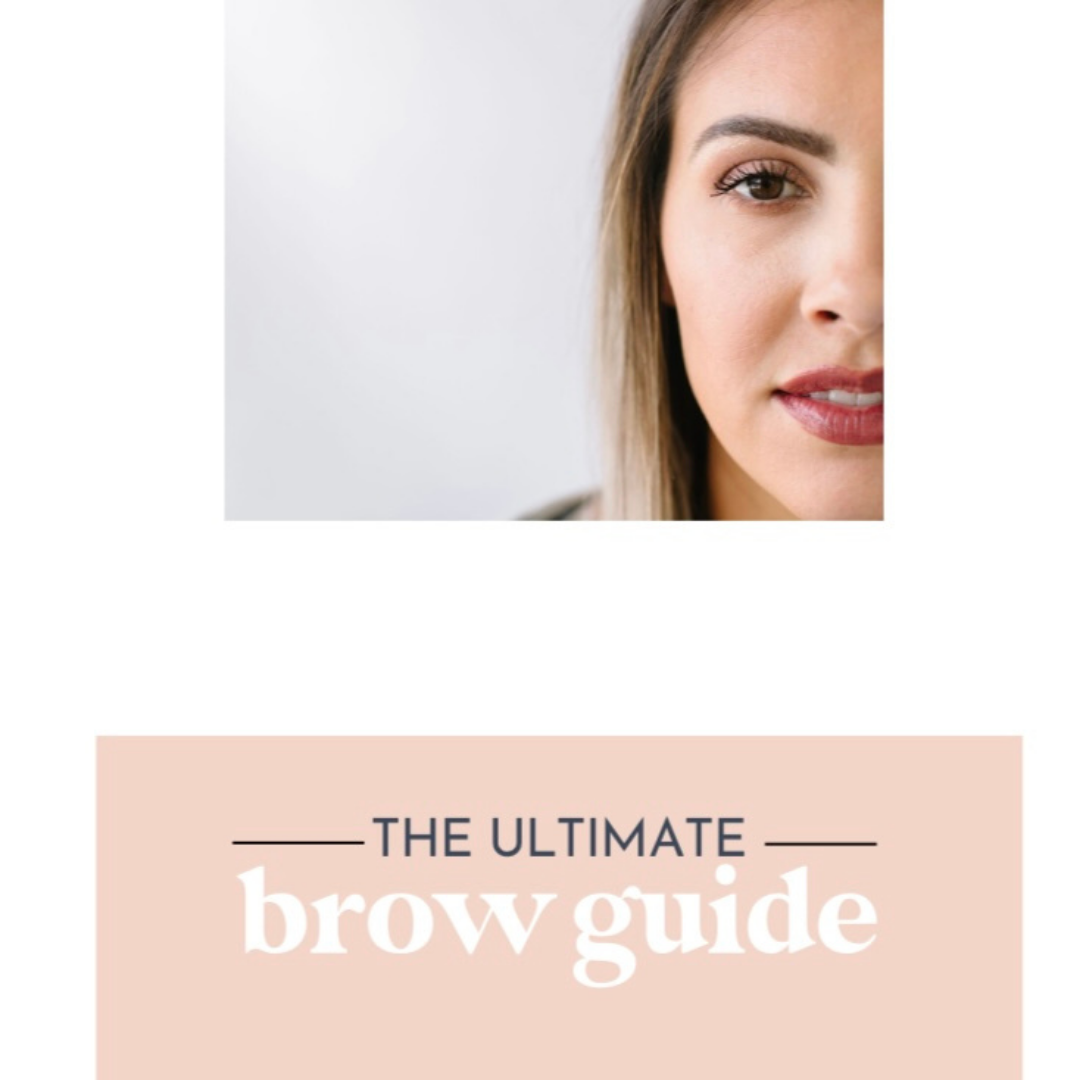 Thumbnail cover of The Perfect Brow Guide by LaDonna Takyi Taylor. Teaches how to properly fill in or draw in eyebrows to get the perfect shape every time.

